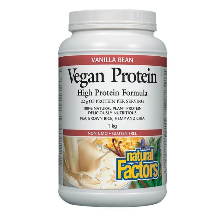 веган протеин с вкус на ванилия